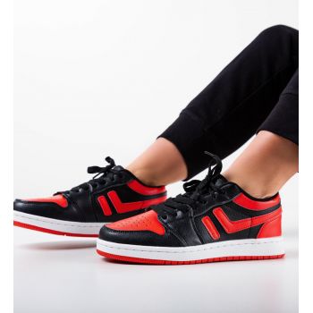 Sneakers dama Jelyn Rosii la reducere