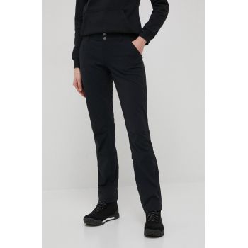 Columbia pantaloni de exterior Saturday Trail femei, culoarea negru 2016661