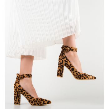 Pantofi dama Tamera Leopard