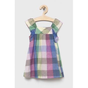 GAP rochie din in pentru copii mini, evazati