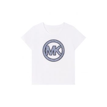 Michael Kors tricou de bumbac pentru copii culoarea albastru marin de firma original