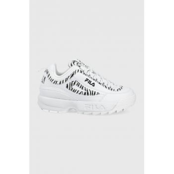 Fila sneakers Disruptor culoarea alb