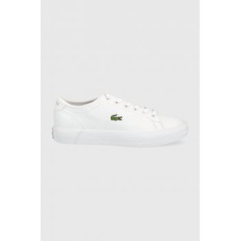 Lacoste ghete de piele Gripshot Bl 21 1 culoarea alb