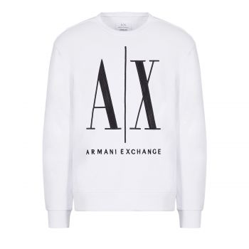 Icon logo crew neck sweatshirt l