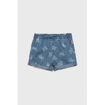 Levi's pantaloni scurti din denim pentru copii cu imprimeu