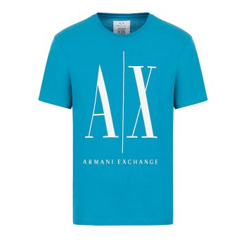 Logo t-shirt blue l