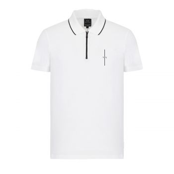 Organic cotton piquet polo shirt s