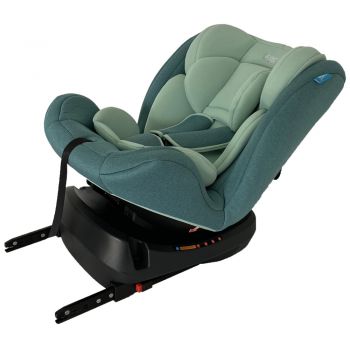 Scaun auto rotativ cu isofix 0-36 kg verde U-Grow