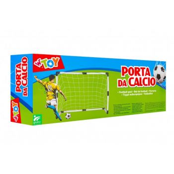 Poarta de fotbal 95x70x48 cu minge si pompa Globo