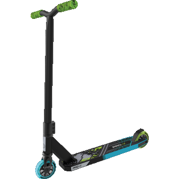 Trotineta freestyle pentru copii +8 ani Razor Pro X negrualbastruverde