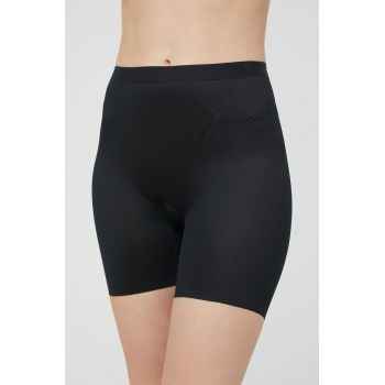 Spanx pantaloni scurti modelatori femei, culoarea negru