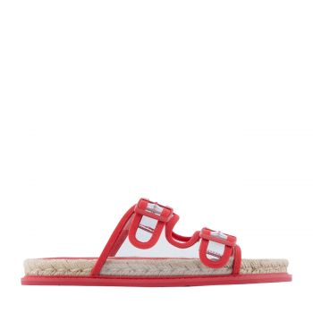 Pvc woven sandals 39