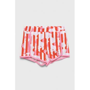 Puma pantaloni scurti copii 846946 culoarea alb, modelator