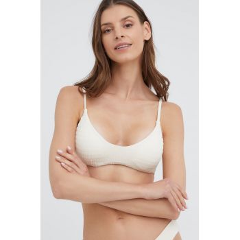 women'secret sutien de baie Kenya culoarea gri, cupa moale