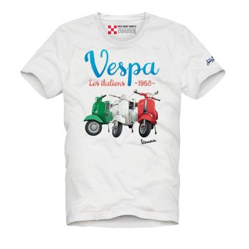 Vespa les italianes t-shirt l