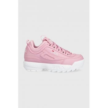 Fila sneakers pentru copii culoarea roz