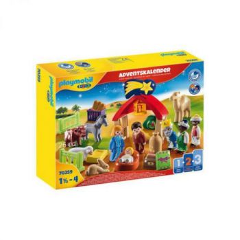 1.2.3 calendar scena de craciun 70259 Playmobil