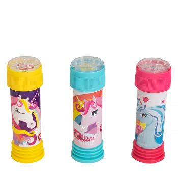 Unicorn dreams bubble blowing set