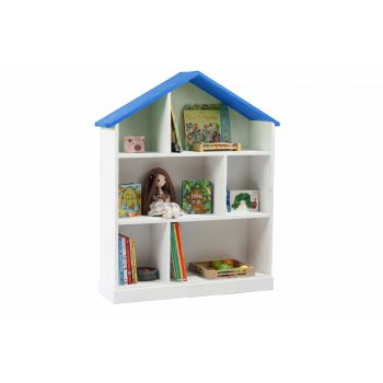 Casuta biblioteca din lemn BookHouse Azure 130 x 96 x 30 cm