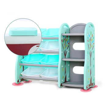 Organizator pentru jucarii si carti Magic Tree Blue