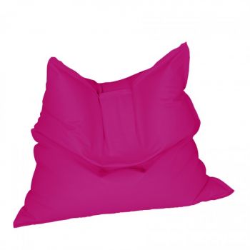 Fotoliu mare magic pillow panama pink pretabil si la exterior umplut cu perle polistiren