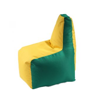 Fotoliu puf tip scaun pentru copii 2-8 ani sunlounger junior panama nature umplut cu perle polistiren