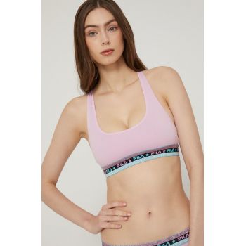 Fila sutien sport culoarea roz, modelator