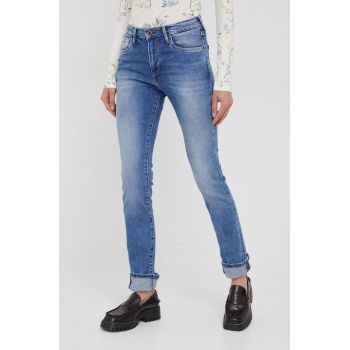 Pepe Jeans jeansi femei , high waist