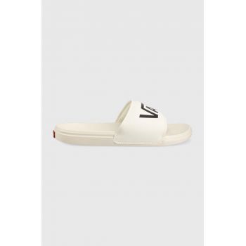 Vans papuci Slide-on femei, culoarea alb VN0A5HFEX0Z1-WHITE