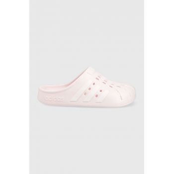 adidas papuci Adilette femei, culoarea roz