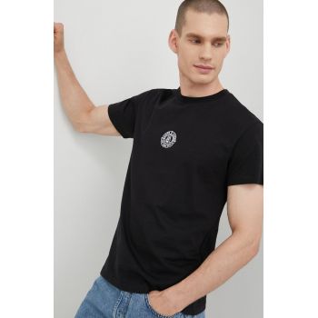 Unfair Athletics tricou din bumbac culoarea negru, cu imprimeu