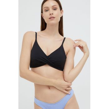 women'secret costum de baie Kenya culoarea negru, cupa usor rigidizata