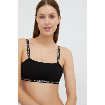 Karl Lagerfeld maiou de pijama culoarea negru