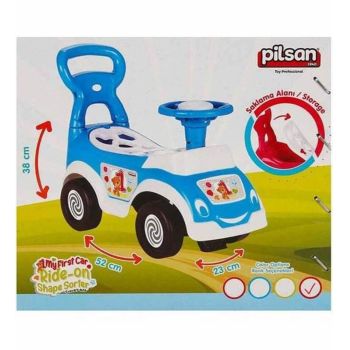 Masinuta fara pedale Pilsan Shape Sorter Car Pink