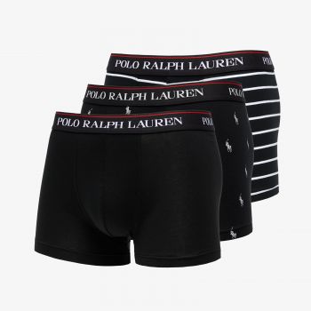 Ralph Lauren Classics 3 Pack Trunks Black/ Black/ White/ Black