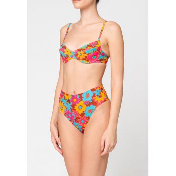 Sutien de baie cu imprimeu floral Provo la reducere