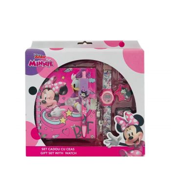 Set cadou cu ceas minnie