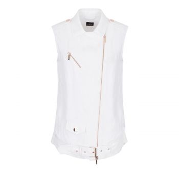 Sleeveless jacket l