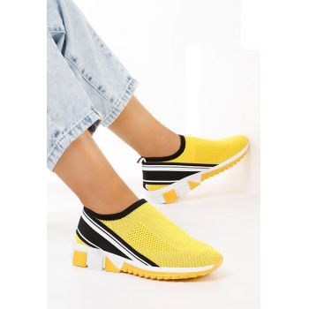 Tenisi Slip-On galbeni Dreamly