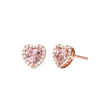 14k rose gold-plated silver earrings mkc1519a2791