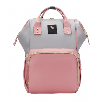 Geanta pentru mamici Bebumi tip rucsac D Light pink ieftin