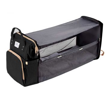 Rucsac pentru mamici Bebumi F extensibil Black ieftin