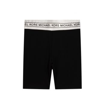 Michael Kors pantaloni scurti copii culoarea negru, cu imprimeu