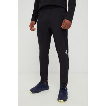 adidas Performance pantaloni de antrenament D4t barbati, culoarea negru, neted