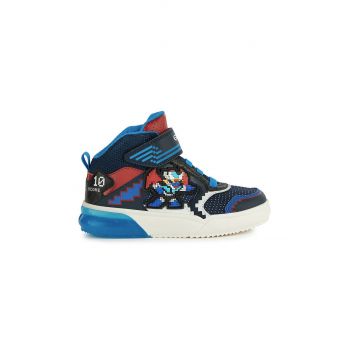 Geox sneakers pentru copii culoarea albastru marin ieftini
