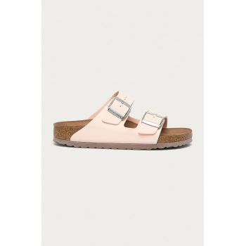 Birkenstock papuci Arizona femei, culoarea roz