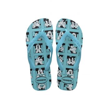 Havaianas slapi Top Disney femei, cu toc plat