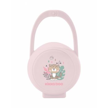 Cutie pentru suzete KikkaBoo Savanna Pink