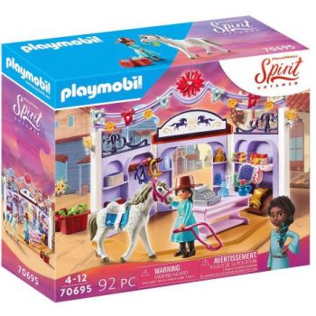 Magazin accesorii cai in miradero PM70695 Playmobil Spirit