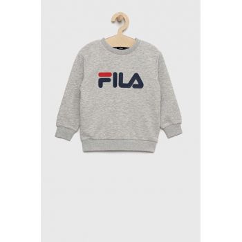 Fila bluza copii culoarea gri, melanj